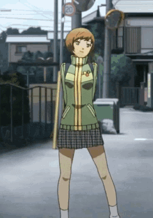 Chie Persona4 GIF - Chie Persona4 The Animation GIFs