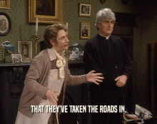 Father Ted Taken The Roads In GIF - Father Ted Taken The Roads In Mrs Doyle GIFs