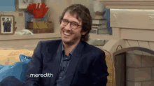 Josh Groban Has A Laugh On The Meredith Vieira Show! GIF - The Meredith Vieira Show Josh Groban Smile GIFs