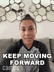 Keep Moving Forward Sierra Joy Romero GIF - Keep Moving Forward Sierra Joy Romero Cameo GIFs