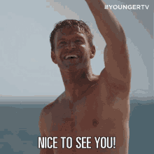 Nice To See You Kai Manning GIF - Nice To See You Kai Manning Younger GIFs