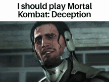 I Should Play Mortal Kombat Deception Jetstream Sam GIF - I Should Play Mortal Kombat Deception Jetstream Sam Mortal Kombat GIFs
