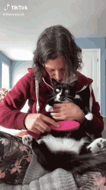 Theoreocat Grooming GIF - Theoreocat Grooming Cats GIFs