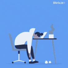 bitrix24 bitrix24office work mood tired