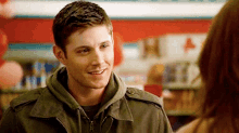 Dean Winchester Smiling GIF - Dean Winchester Smiling Supernatural GIFs