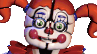 Circus Baby Baby Sticker - Circus Baby Baby Fnaf Stickers