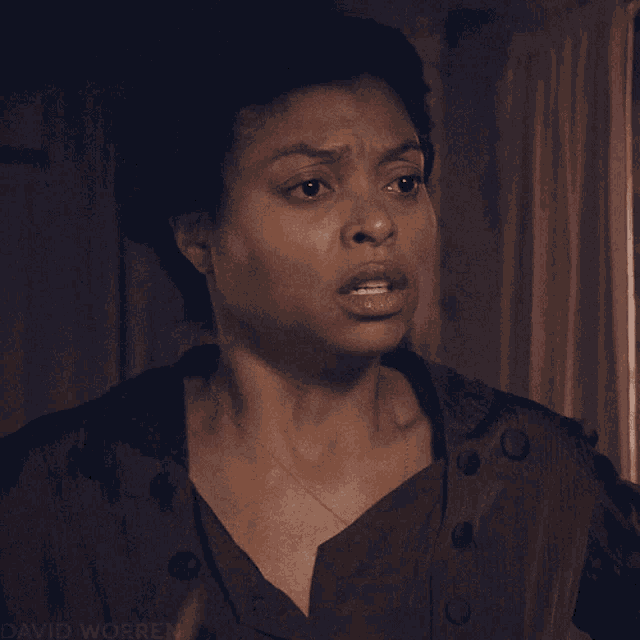 Taraji Henson Scared GIF Taraji Henson Scared Worried Discover