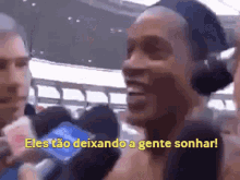 Ronaldinho Sonhar GIF - Ronaldinho Sonhar Deixando GIFs