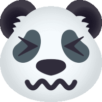Confounded Panda Sticker - Confounded Panda Joypixels Stickers