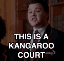 This Is Kangaroo Court GIF - Court Kangaroocourt Glee GIFs