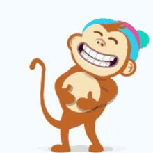 Monkey Skype GIF - Monkey Skype Emoji GIFs