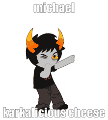 michael karkalicious cheese homestuck hiveswap xefros tritoh