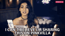 I Cant Believe Im Sharing This On Pinkvilla Sonal Chauhan GIF - I Cant Believe Im Sharing This On Pinkvilla Sonal Chauhan Pinkvilla GIFs