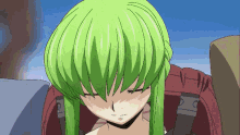 anime code geass smile cc green hair