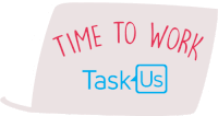 Task Us Sticker - Task Us Stickers