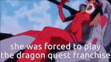 Asuka Dragon Quest GIF - Asuka Dragon Quest Forced To Play GIFs