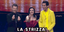 Strizza Laura Pausini GIF - Strizza Laura Pausini Mika GIFs