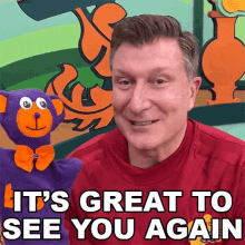 Its Great To See You Again Simon Wiggle GIF - Its Great To See You Again Simon Wiggle The Wiggles GIFs