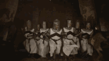 Monty Python Camelot Dance Medieval GIF - Monty Python Camelot Dance Monty Python Dance GIFs