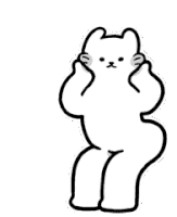 Booty Dance Sticker - Booty Dance Cat Stickers