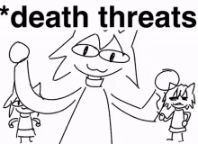 Neco Arc Death Threats GIF - Neco Arc Death Threats Tsukihime GIFs