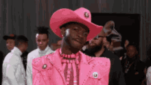 Red Carpet2020 Lil Nas X GIF - Red Carpet2020 Lil Nas X Album Of The Year GIFs
