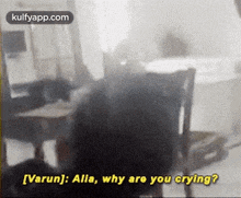 [varun]: Alia, Why Are You Crying?.Gif GIF - [varun]: Alia Why Are You Crying? Pillow GIFs