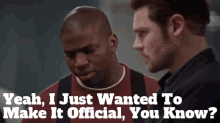 Station19 Dean Miller GIF - Station19 Dean Miller Yeah I Just Wanted To Make It Official GIFs