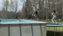 pool fail failarmy trampoline fail landing fail miscalculated