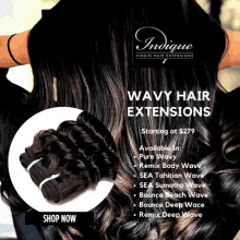 Wavy Hair Wavy Hair Extensions GIF - Wavy Hair Wavy Hair Extensions Indique Wavy Hair GIFs