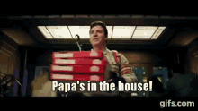 Papa Johns Papas In The House GIF - Papa Johns Papas In The House Fist Me Dady GIFs