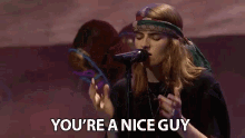 Your A Nice Guy Serious GIF - Your A Nice Guy Serious Singing GIFs