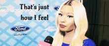 Nicki Minaj How I Feel GIF - Nicki Minaj How I Feel Shrug GIFs