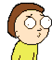 Morty Animated Gif Going Crazy Sticker - Morty Animated Gif Going Crazy Stickers