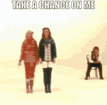abba take a chance on me 70s music sweden first in line