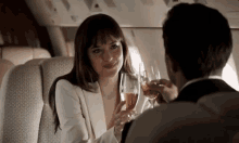 Cheers Clink GIF - Cheers Clink Private Jet GIFs