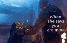 when you are mine thanos loki when you are mine thanos loki