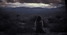 Desert Prayer Amelia Rose Blaire GIF - Desert Prayer Amelia Rose Blaire Praying GIFs