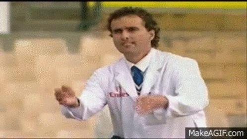 Billy Bowden Six GIF - Billy Bowden Six Unpire - Discover & Share GIFs