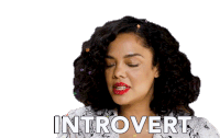 Introvert Shy Sticker - Introvert Shy Loner Stickers