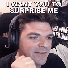 I Want You To Surprise Me Riggs GIF - I Want You To Surprise Me Riggs Surprise Me GIFs