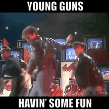 Wham Young Guns GIF - Wham Young Guns Go For It GIFs