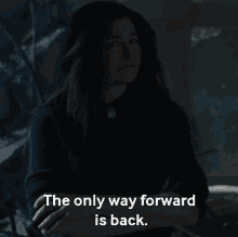 The Only Way Forward Is Back Agatha Harkness GIF - The Only Way Forward Is Back Agatha Harkness Kathryn Hahn GIFs