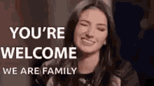Family Love GIF - Family Love Youre Welcome GIFs
