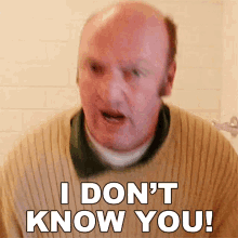 I Dont Know You Wallace GIF - I Dont Know You Wallace Funny Pages GIFs