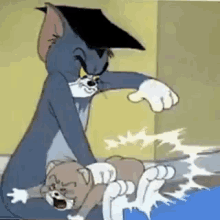Tom And Jerry Spanking GIF - Tom And Jerry Spanking Spank GIFs