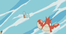 munchlax pokemon swim swimming floating
