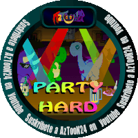 Party Hard Party Animal Sticker - Party Hard Party Animal Party Time Stickers
