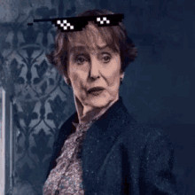 Mrs Hudson GIF - Mrs Hudson Sherlock Deal With It GIFs