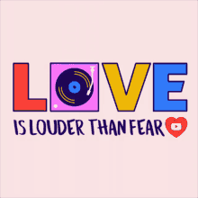 Love Is Louder Than Fear Music GIF - Love Is Louder Than Fear Music Love GIFs